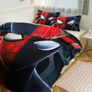 Spiderman Bedding Sets for Kids Men Women Queen Size Comforter Set 3pcs Bedding Set 1 Comforter Cover And 2 Pillowcases